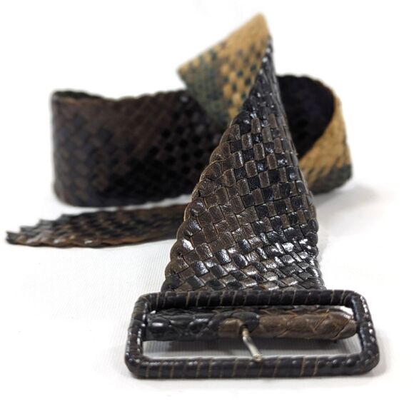 Vintage Mulberry Woven Belt - Picture 2 of 6